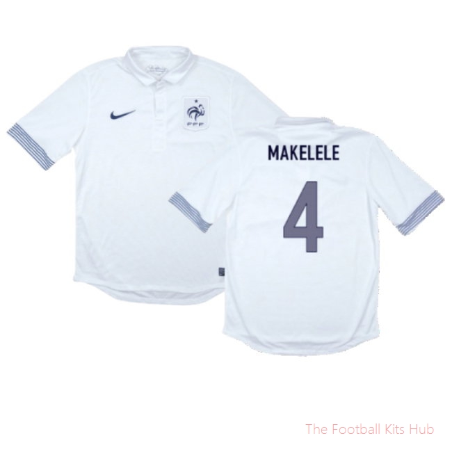 France 2012-13 Away Shirt (Excellent) (MAKELELE 4)-unisoccer store